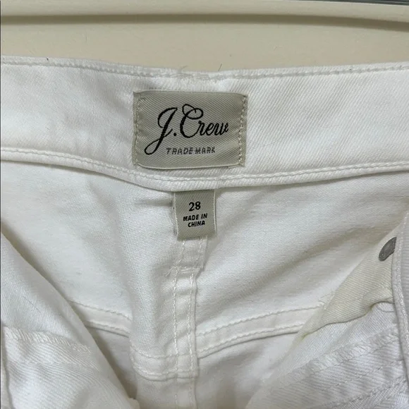 J. Crew White Mini Pencil Skirt Casual - Picture 2 of 4
